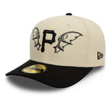 New Era 59Fifty MLB Team Wings Pittsburgh Pirates Stone