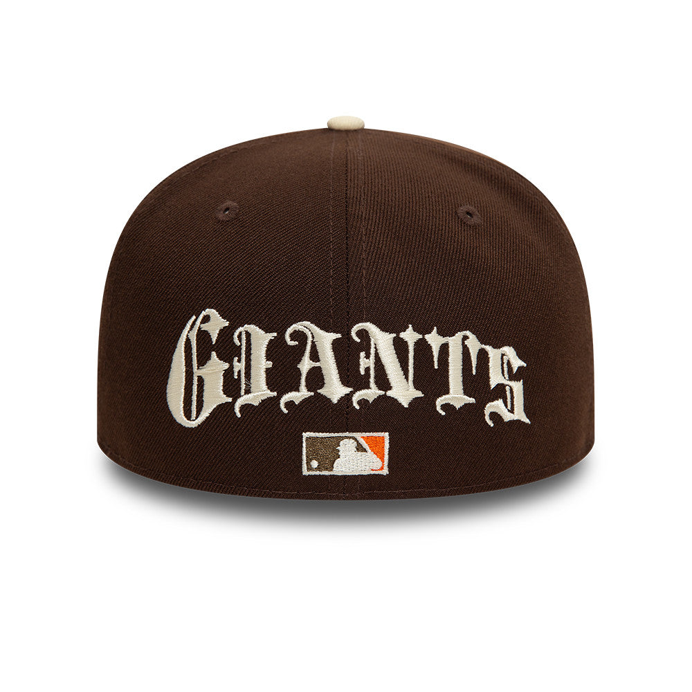 New Era 59Fifty MLB Team Wings San Francisco Giants Brown
