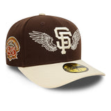 New Era 59Fifty MLB Team Wings San Francisco Giants Brown