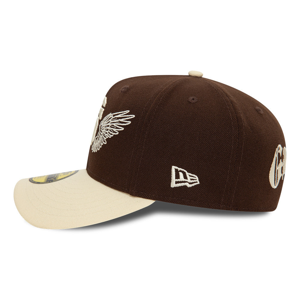 New Era 59Fifty MLB Team Wings San Francisco Giants Brown