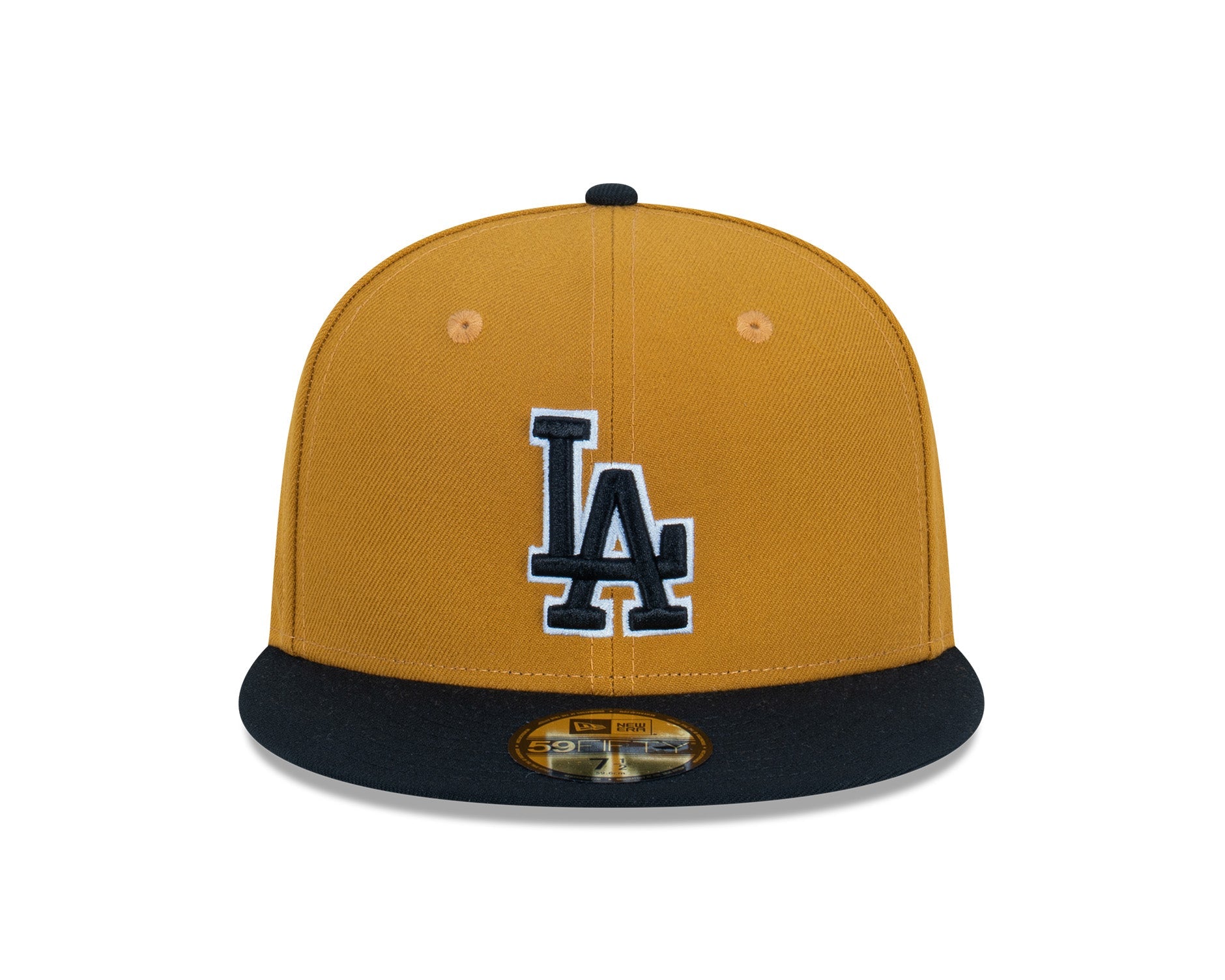 New Era 59Fifty MLB Vintage Gold Los Angeles Dodgers