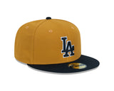 New Era 59Fifty MLB Vintage Gold Los Angeles Dodgers