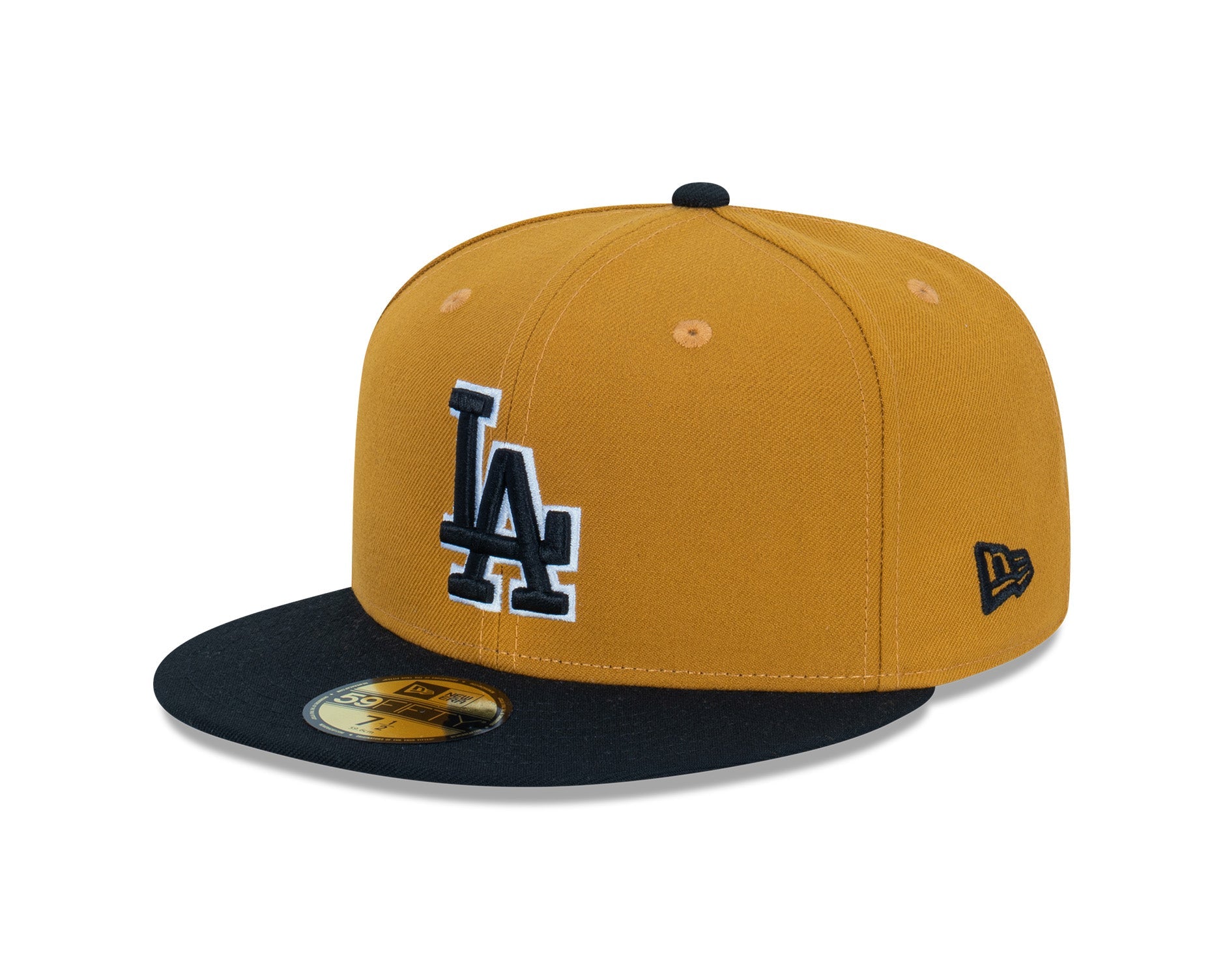 New Era 59Fifty MLB Vintage Gold Los Angeles Dodgers