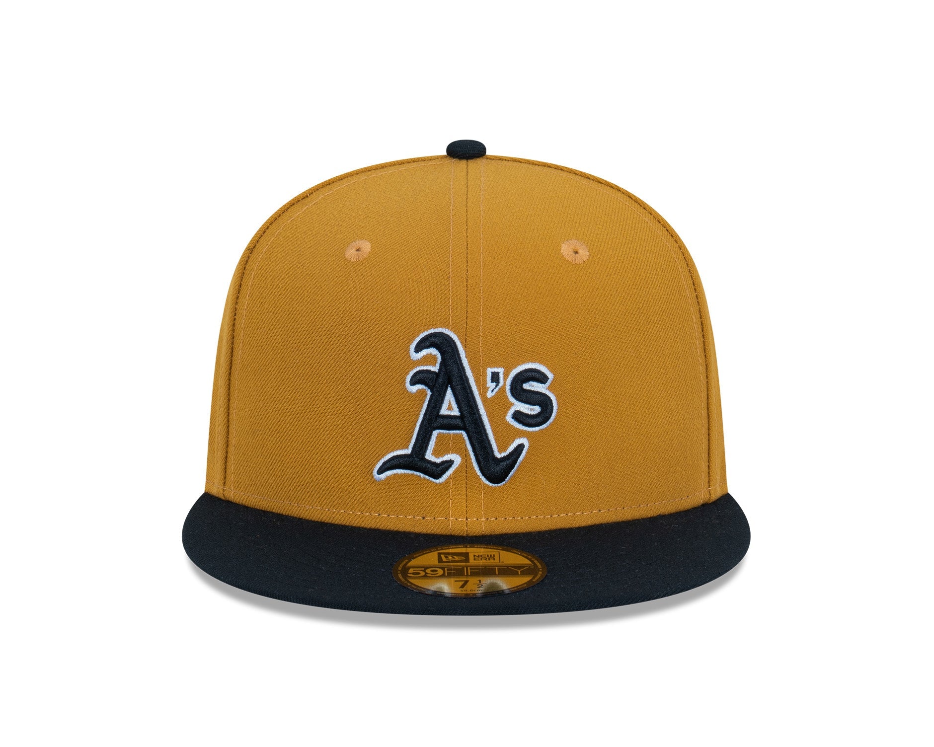 New Era 59Fifty MLB Vintage Gold Oakland Atheltics
