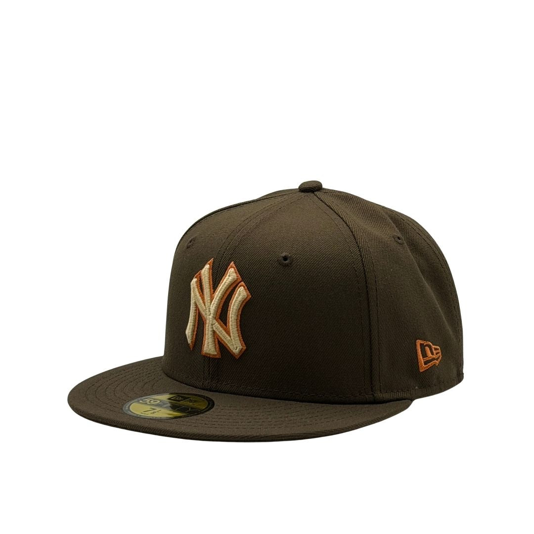 New Era 59Fifty MLB Walnuts New York Yankees Dark Brown