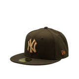 New Era 59Fifty MLB Walnuts New York Yankees Dark Brown