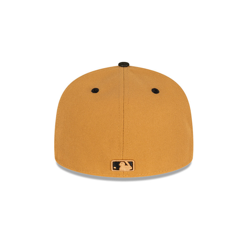 New Era 59Fifty MLB Wheat Black Los Angeles Dodgers