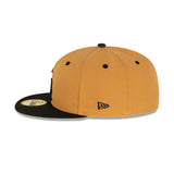 New Era 59Fifty MLB Wheat Black Los Angeles Dodgers