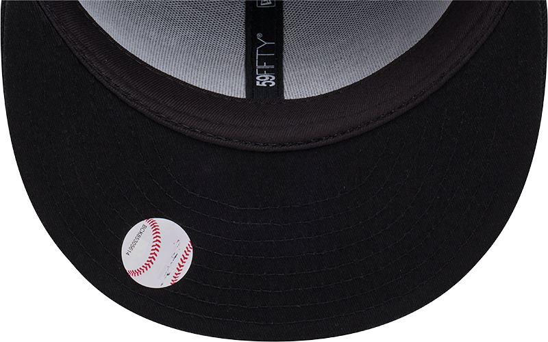 New Era 59Fifty MLB Los Angeles Dodgers Black on Black