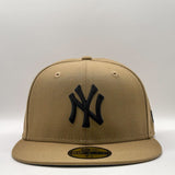New Era 59Fifty MLB New York Yankees Khaki/Black