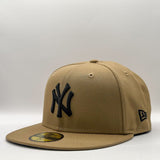 New Era 59Fifty MLB New York Yankees Khaki/Black