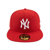 New Era 59Fifty MLB New York Yankees Scarlet