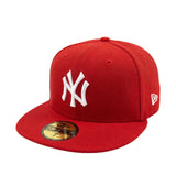New Era 59Fifty MLB New York Yankees Scarlet