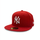 New Era 59Fifty MLB New York Yankees Scarlet/White