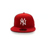 New Era 59Fifty MLB New York Yankees Scarlet/White