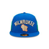 New Era 59Fifty NBA 22-23 On-Court City Edition Milwaukee Bucks