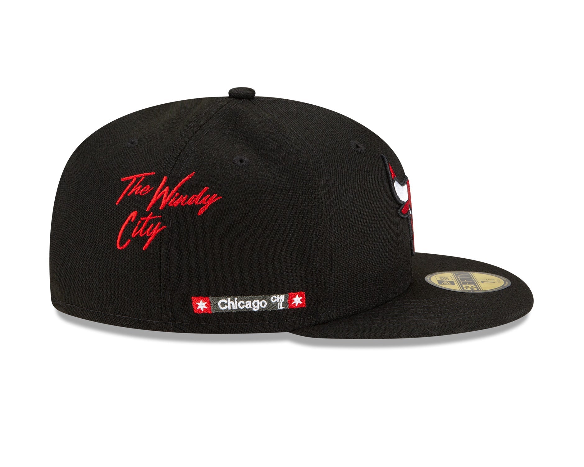 New Era 59Fifty NBA City Location Chicago Bulls