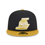 New Era 59Fifty NBA 59Fifty Day 2025 Black Gold Los Angeles Lakers
