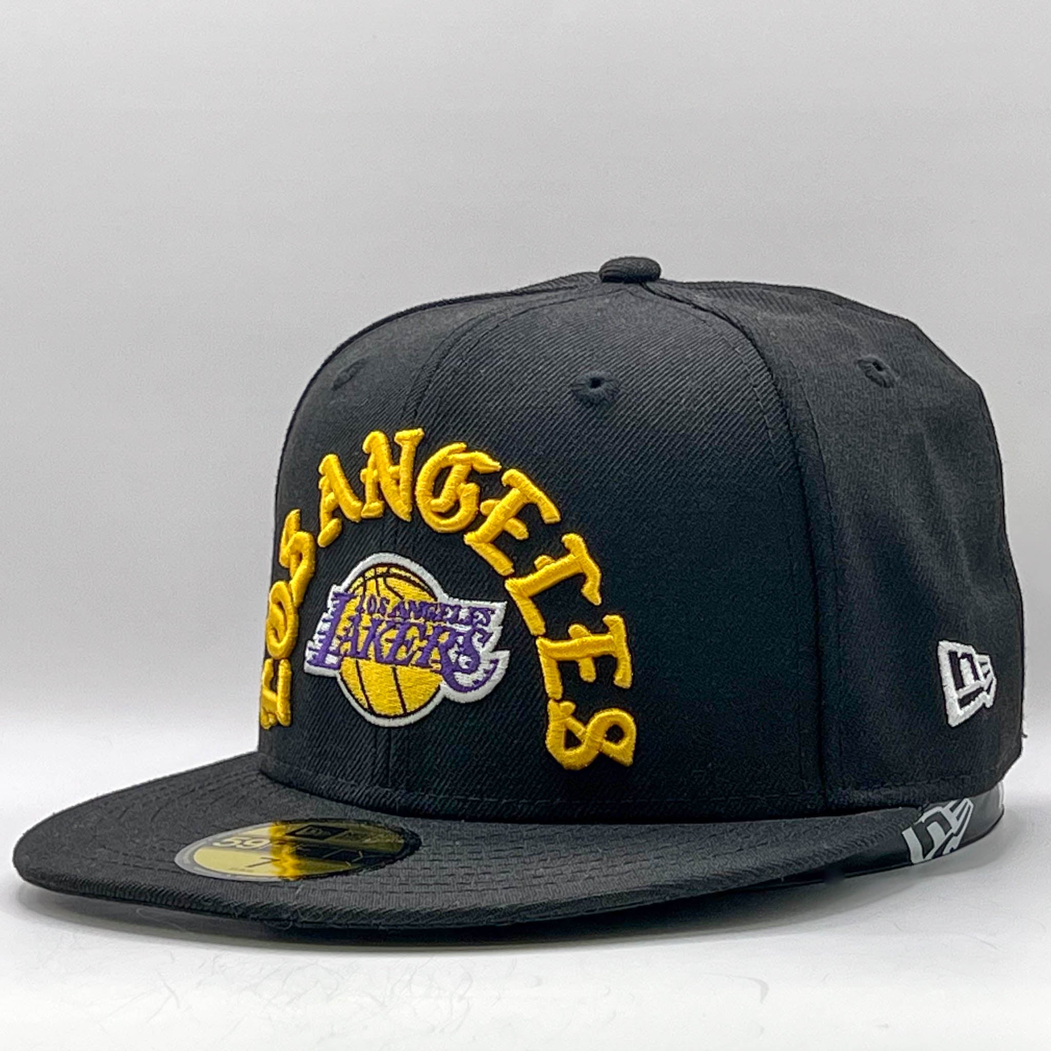 Real Nba Script New Era 59Fifty NBA Script Los Angeles Lakers – Cap-Z Australia