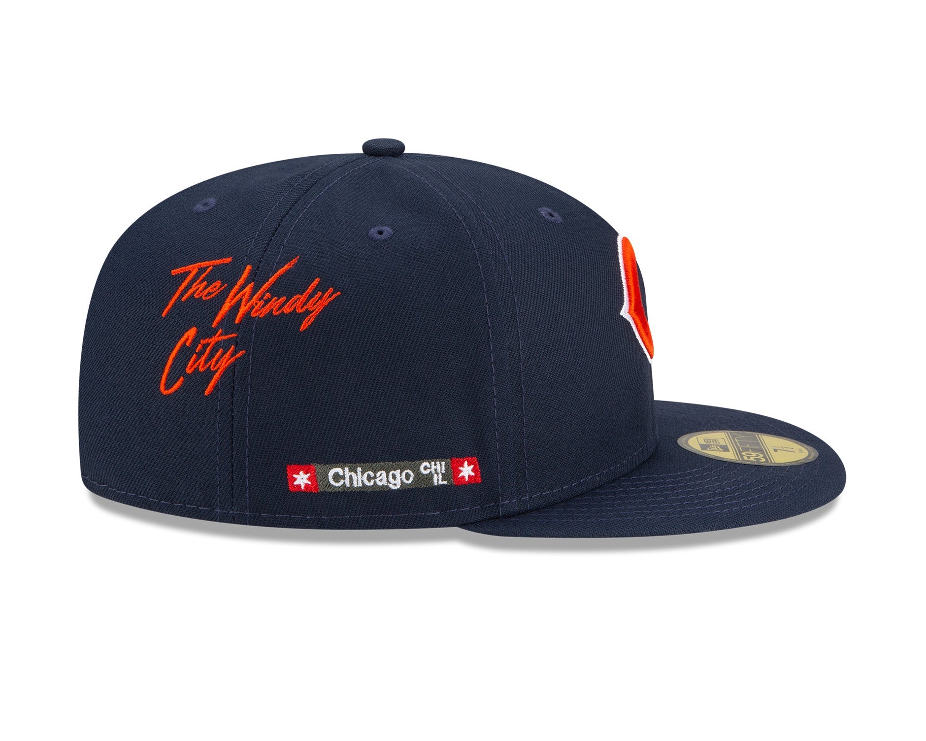 New Era 59Fifty NFL City Location Chicago Bears