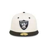 New Era 59Fifty NFL Las Vegas Raiders Pro Bowl 1986 Chrome White