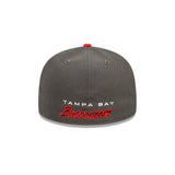 New Era 59Fifty NFL Rear Script Tampa Bay Buccaneers