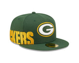New Era 59Fifty NFL Side Split Green Bay Packers OTC