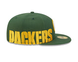 New Era 59Fifty NFL Side Split Green Bay Packers OTC