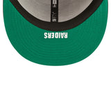 New Era 59Fifty NFL Side Split Las Vegas Raiders OTC