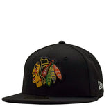 New Era 59Fifty NHL Chicago Blackhawks Black/Team