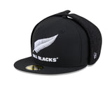 New Era 59Fifty Rugby Union All Blacks Winter DogEar Black