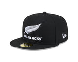 New Era 59Fifty Rugby Union All Blacks Winter Mountains Black/White