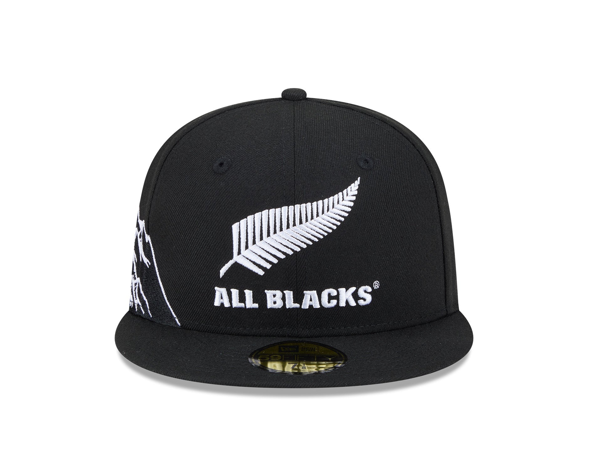 New Era 59Fifty Rugby Union All Blacks Winter Mountains Black/White