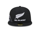 New Era 59Fifty Rugby Union All Blacks Winter Mountains Black/White