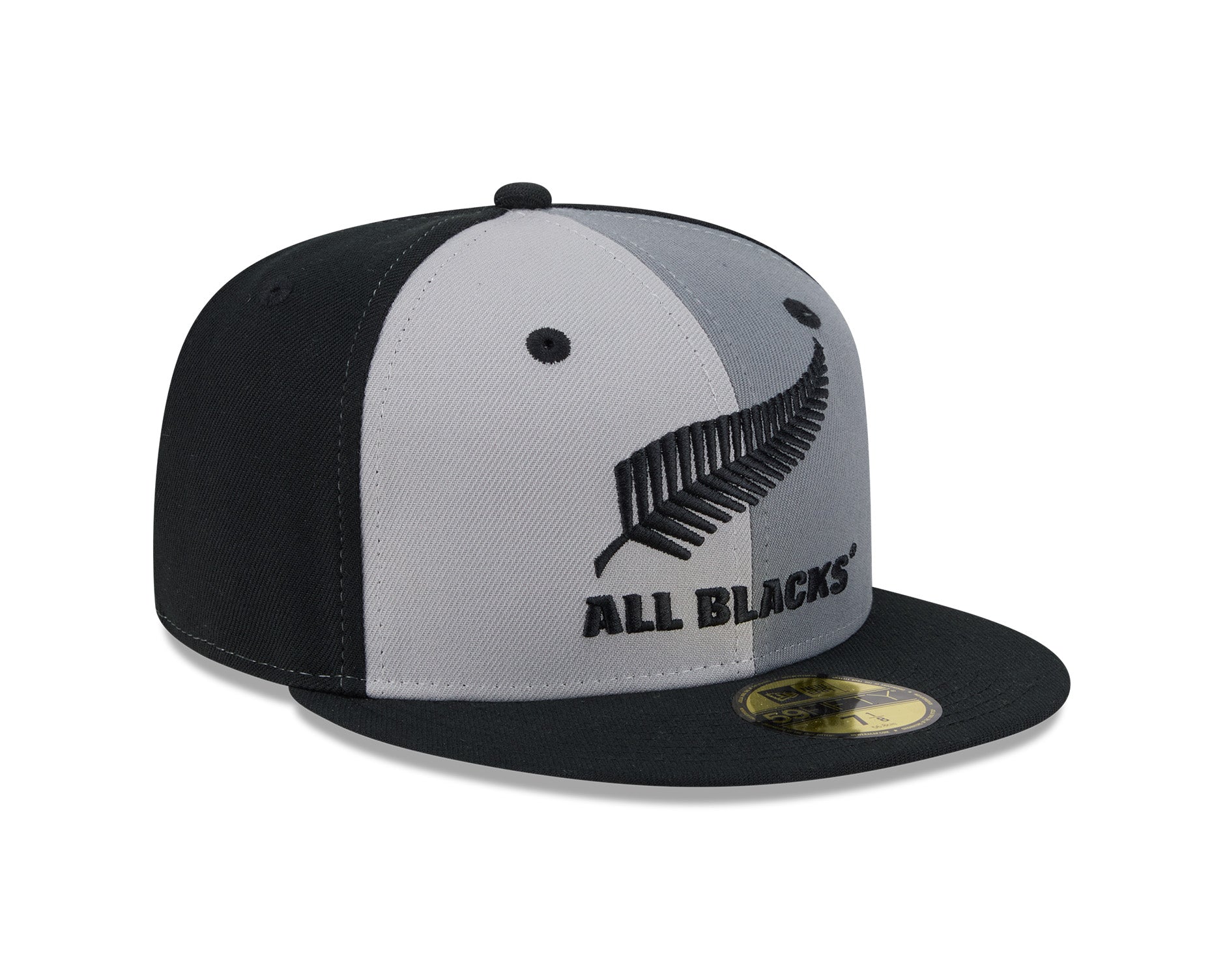 New Era 59Fifty Rugby Union All Blacks Winter Pinwheel Black/Graphite