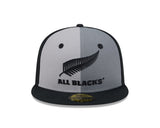 New Era 59Fifty Rugby Union All Blacks Winter Pinwheel Black/Graphite