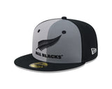 New Era 59Fifty Rugby Union All Blacks Winter Pinwheel Black/Graphite