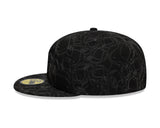 New Era 59Fifty Sticker AOP New Era Branded Black