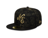 New Era 59Fifty Sticker AOP New Era Branded Black/Gold