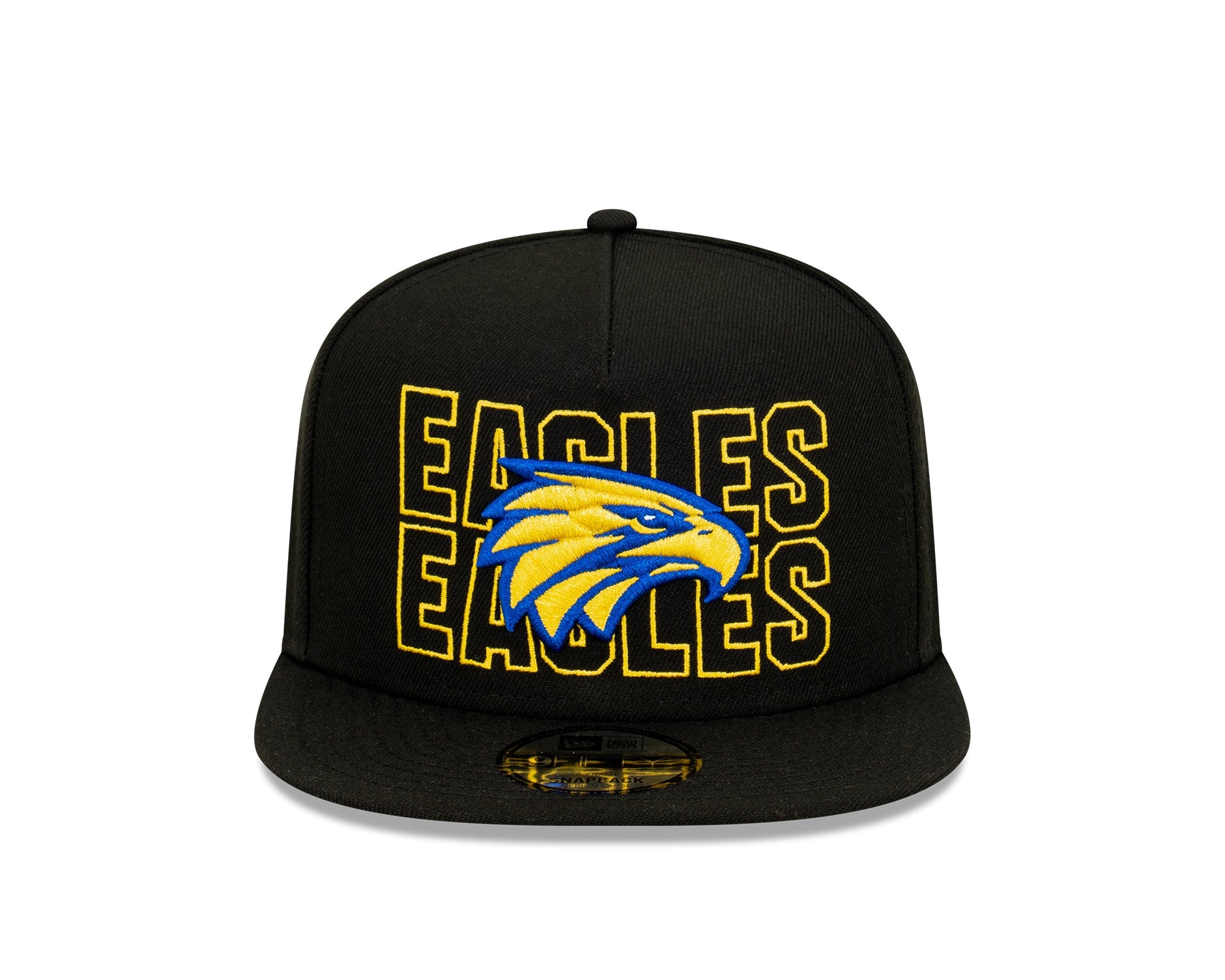 New Era 9Fifty A-Frame AFL Neon Lights West Coast Eagles