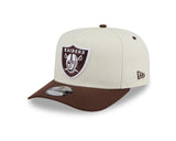 New Era 9Fifty A-Frame Chocolate Egg NFL Las Vegas Raiders White/Chocolate