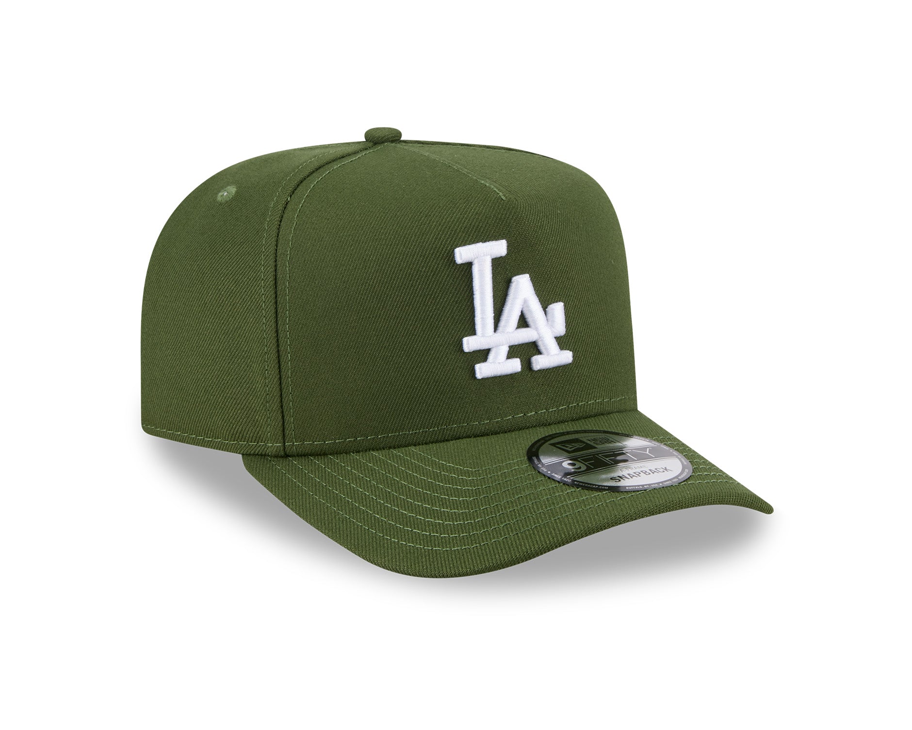 New Era 9Fifty A-Frame MLB Los Angeles Dodgers Rifle Green