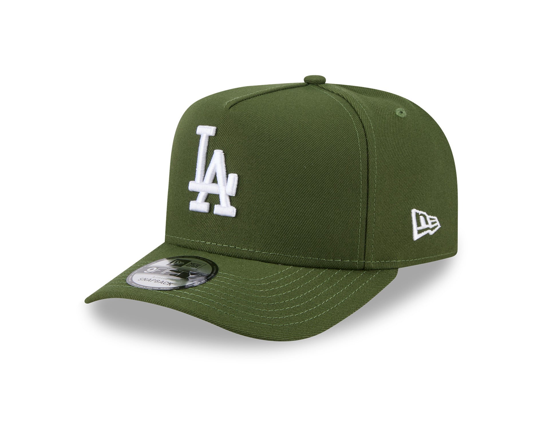 New Era 9Fifty A-Frame MLB Los Angeles Dodgers Rifle Green