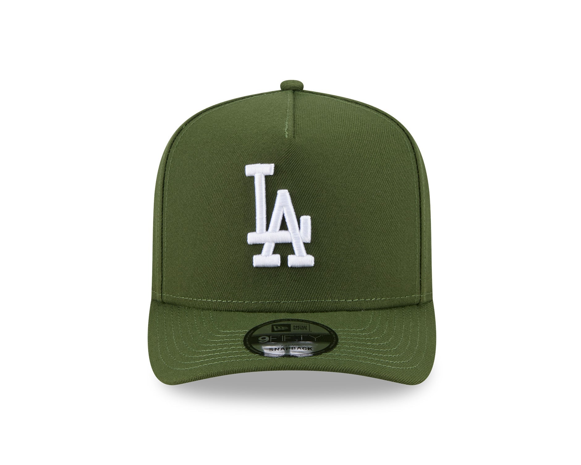 New Era 9Fifty A-Frame MLB Los Angeles Dodgers Rifle Green