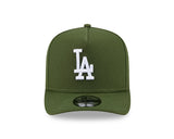 New Era 9Fifty A-Frame MLB Los Angeles Dodgers Rifle Green