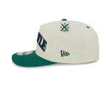 New Era 9Fifty A-Frame MLB Wordmark Seattle Mariners Chrome White/OTC