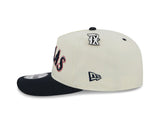New Era 9Fifty A-Frame MLB Wordmark Texas Rangers Chrome White/OTC