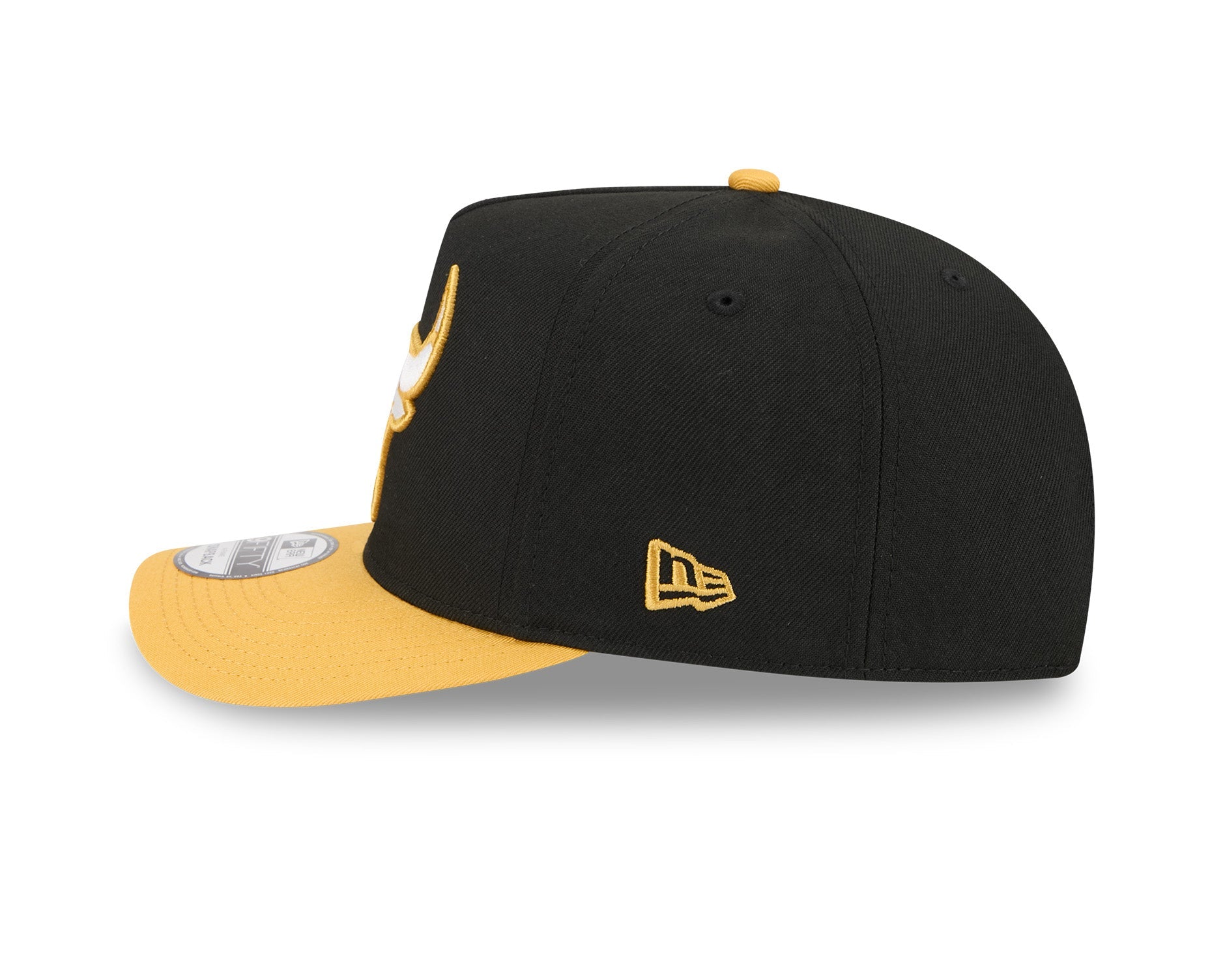 New Era 9Fifty A-Frame NBA Black Mustard Chicago Bulls