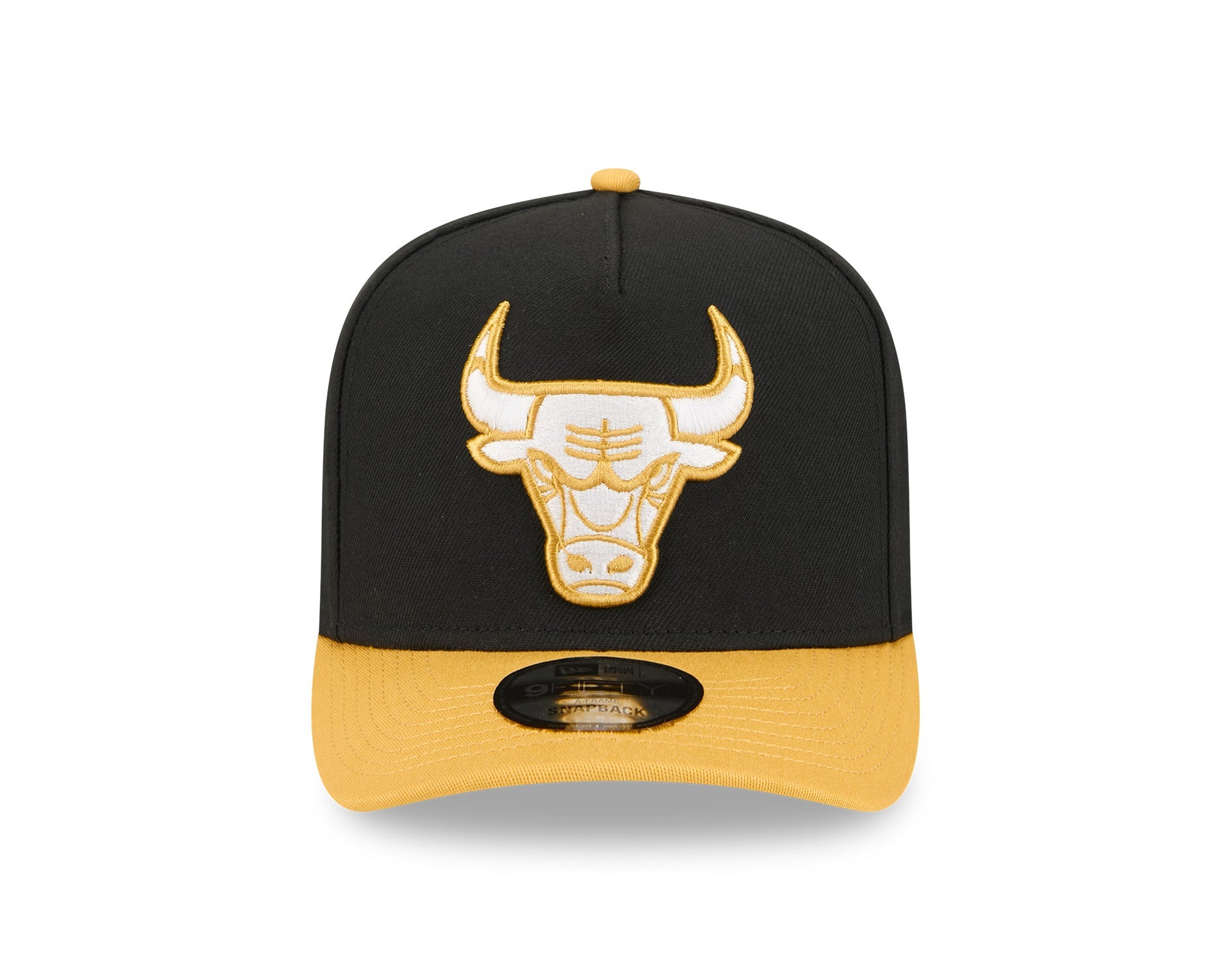 New Era 9Fifty A-Frame NBA Black Mustard Chicago Bulls