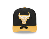 New Era 9Fifty A-Frame NBA Black Mustard Chicago Bulls